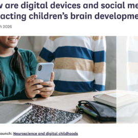 Professor Denis Mareschal gave evidence at Houses of Parliament on Neuroscience and Digital Childhoods